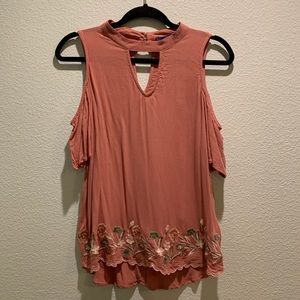 Cold-Shoulder Blouse